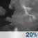 Friday Night: Slight Chance Showers And Thunderstorms